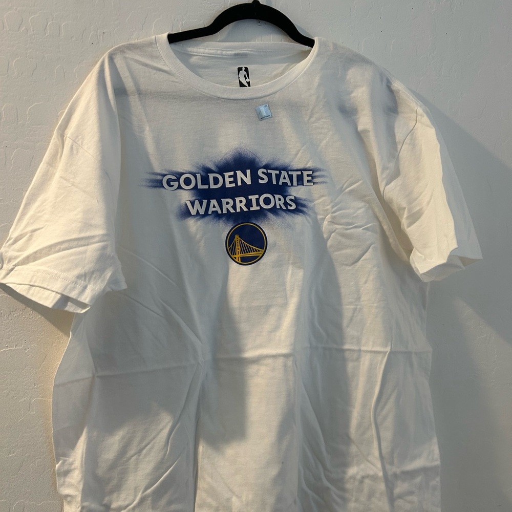 NBA Golden State Warriors White Tee